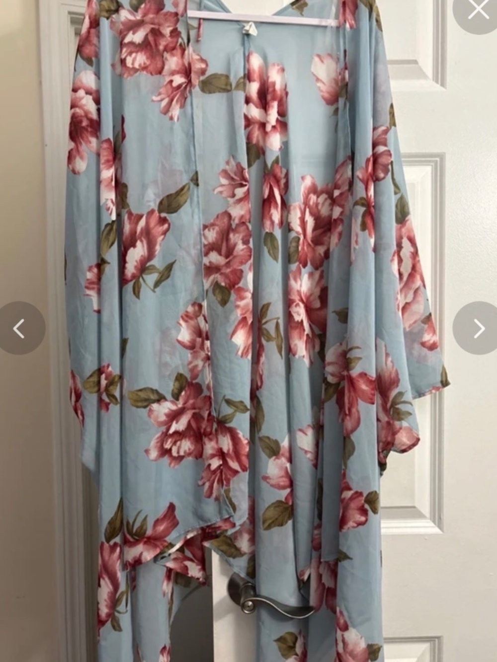 Pink blush kimono